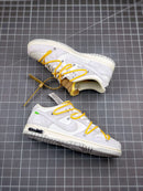 Tênis Nike SB Dunk Low x Off-White 'The 50 - Yellow'