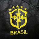 CAMISA GOLEIRO BRASIL FULL BLACK LEOPARD