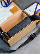 LV ALL BLACK MAN BAG