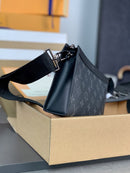 LV ALL BLACK MAN BAG