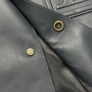 JAQUETA COURO LV ALL BLACK