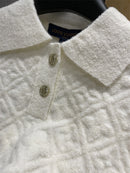 LV CAMISA POLO ESPECIAL WHITE
