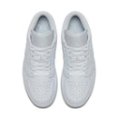 Tênis Nike Air Jordan 1 Low Triple White Logo (GS)