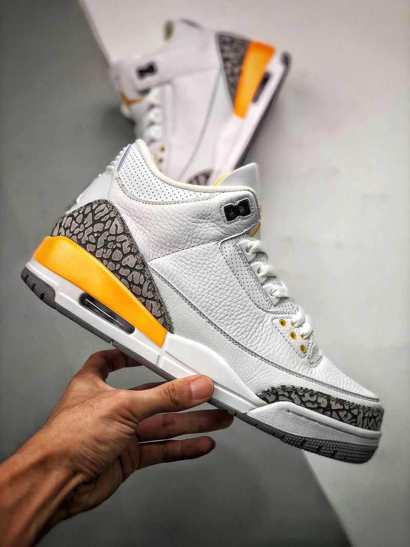 Tênis Nike Air Jordan 3 Retro "Laser Orange"