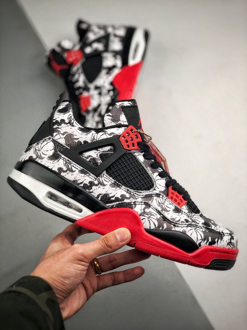 Tênis Nike Air Jordan 4 Retro "SNGL Dy Singles Day/Tattoo"