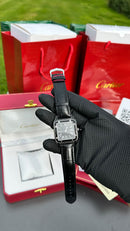 Cartier Santos-Dumont all black