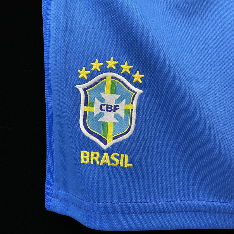 KIT INFANTIL BRASIL CAMISA\SHORT