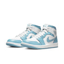 Tênis Nike Air Jordan 1 Mid University Blue