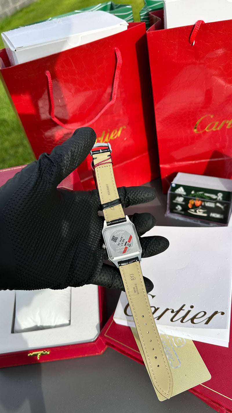 Cartier Santos-Dumont all black