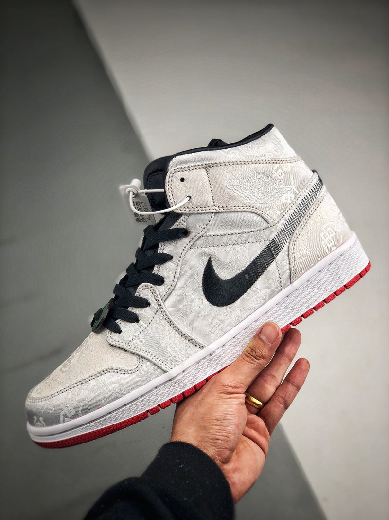 Tênis Edison Chen x Nike Air Jordan 1 Mid 'Fearless'