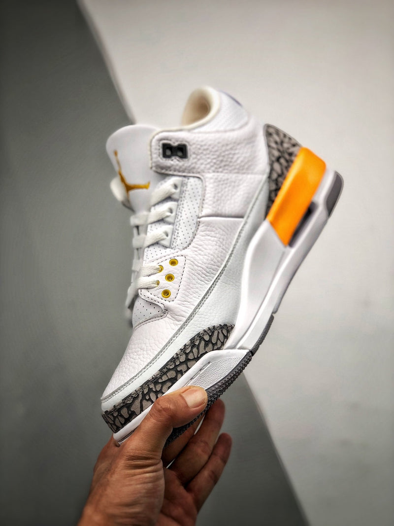 Tênis Nike Air Jordan 3 Retro "Laser Orange"