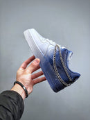 Tênis Nike Air Force 1 Low Obsidian Blue