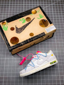 Tênis Nike SB Dunk Low x Off-White 'The 50 - Blue'