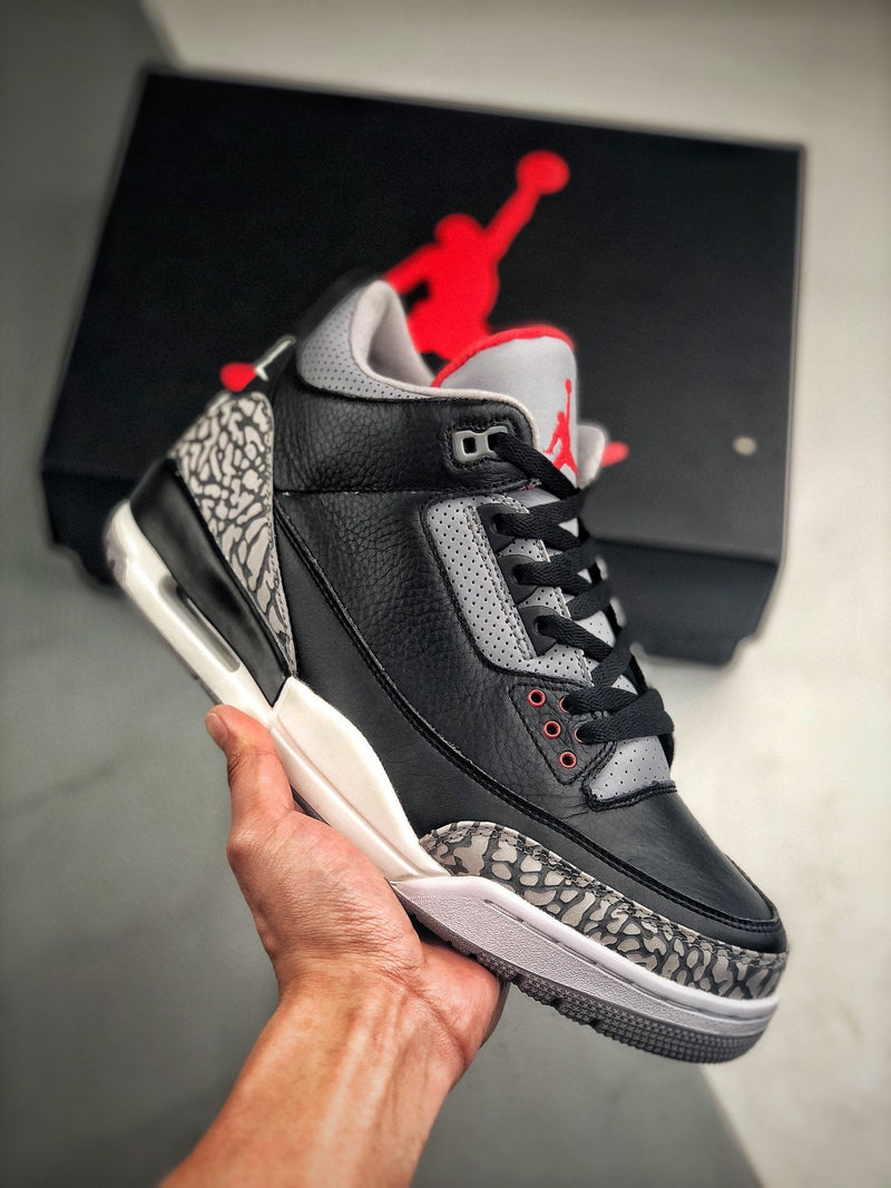 Tênis Nike Air Jordan 3 Retro "Black Cement"