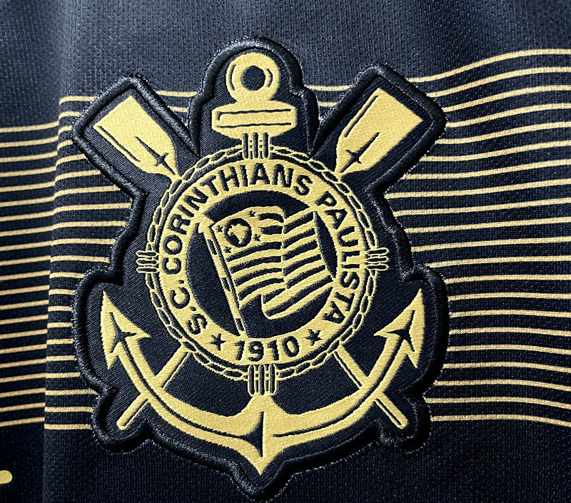 CAMISA CORINTHIANS 18\19 FAN VERSION BLACK GOLD