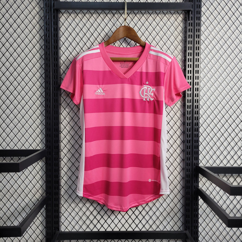 Camisa Flamengo Edição Especial Rosa 22/23 - Versão Feminina