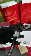 Cartier Santos-Dumont all black