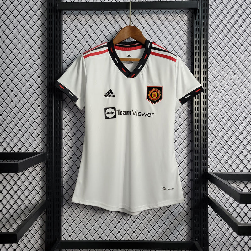 Camisa Manchester United Reserva 22/23 - Versão Feminina