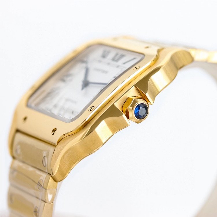 CARTIER SANTOS DOURADO 36mm