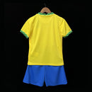 KIT INFANTIL BRASIL CAMISA\SHORT