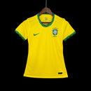 CAMISA FEMININA BRASIL FAN VERSION