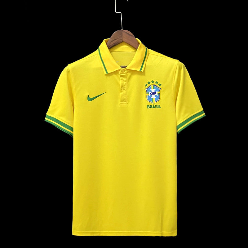 CAMISA BRASIL PRE JOGO POLO