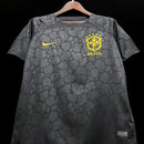 CAMISA GOLEIRO BRASIL FULL BLACK LEOPARD
