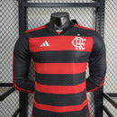 Camisa Flamengo Manga Longa Home 24/25 -  Jogador Masculina