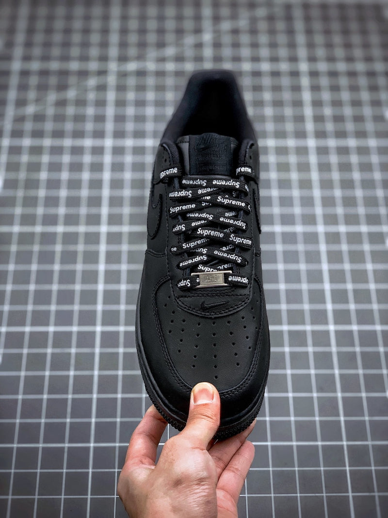 Tênis Nike Air Force 1 Low x Supreme Box Logo Black