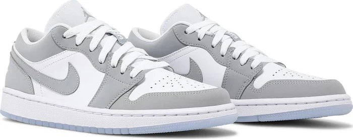 Tênis Nike Air Jordan 1 Low 'White Wolf Grey''