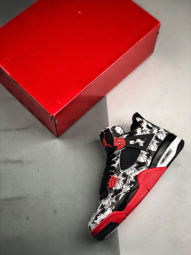 Tênis Nike Air Jordan 4 Retro "SNGL Dy Singles Day/Tattoo"