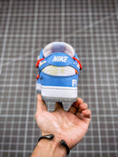 Tênis Nike SB Dunk Low x Off-White UNC