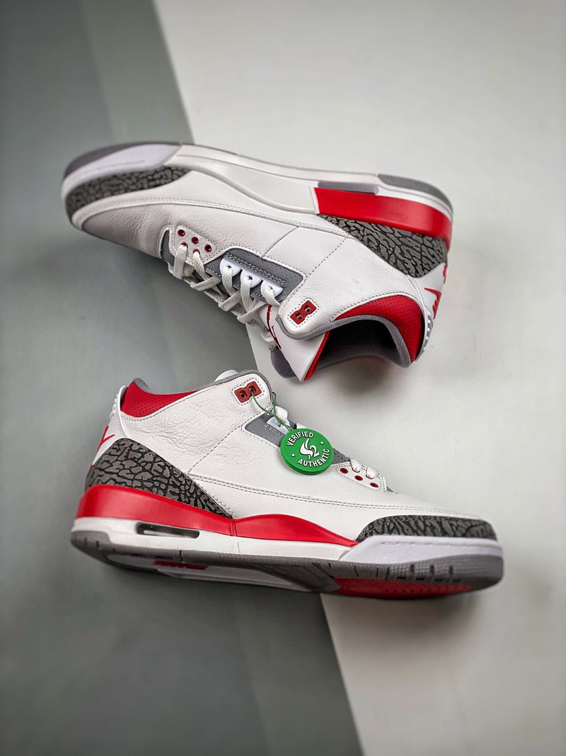 Tênis Nike Air Jordan 3 Retro "Fire Red"