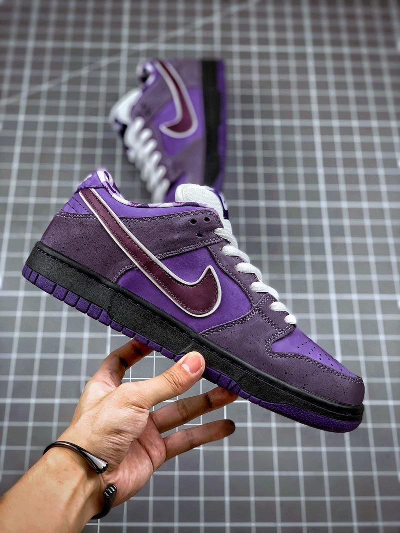 Tênis Nike SB Dunk Low Purple Lobster x Concepts