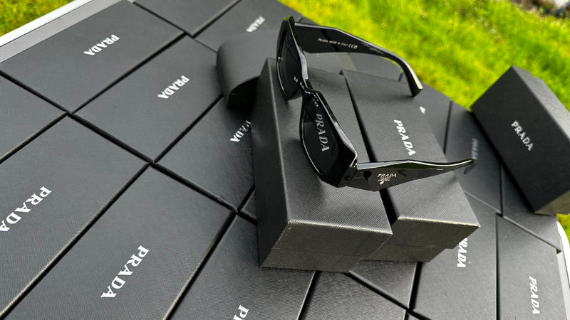 ÓCULOS PRADA MILANO BLACK DIAMOND