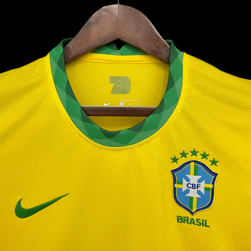 CAMISA FEMININA BRASIL FAN VERSION