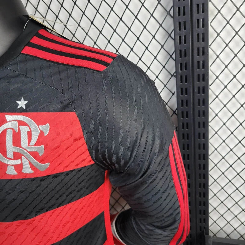 Camisa Flamengo Manga Longa Home 24/25 -  Jogador Masculina