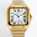 CARTIER SANTOS DOURADO 36mm