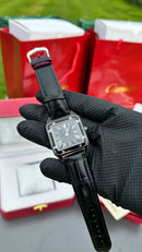 Cartier Santos-Dumont all black