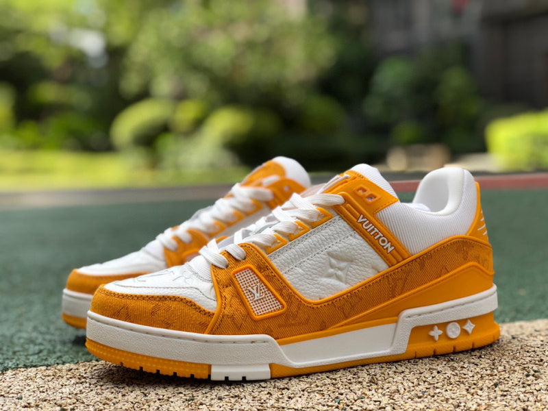 Louis Vuitton runners yellow