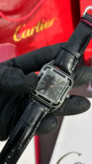Cartier Santos-Dumont all black