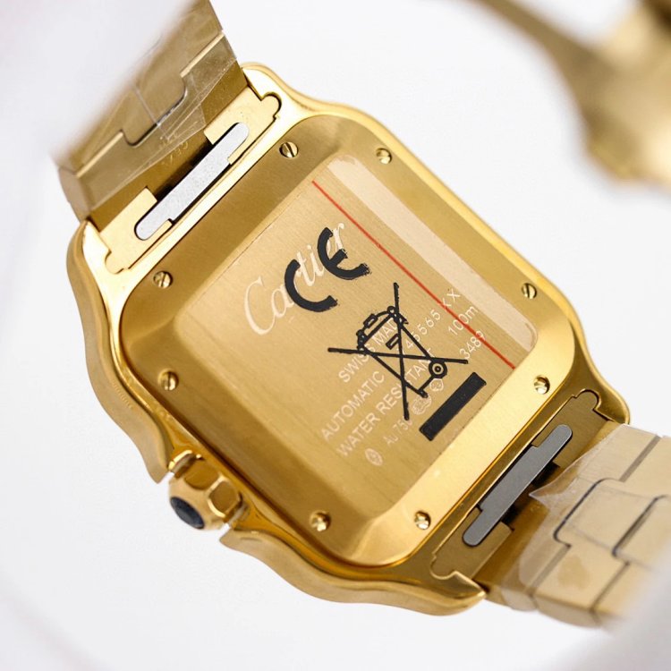 CARTIER SANTOS DOURADO 36mm