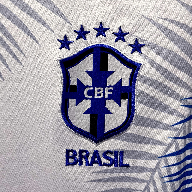 CAMISA BRASIL WHITE PALM