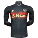 Manchester United 25/26 Training Jersey - Black - Player Version