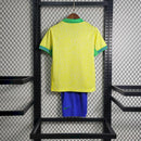 KIT INFANTIL CAMISA\SHORT BRASIL 24\25