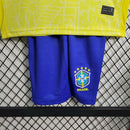 KIT INFANTIL CAMISA\SHORT BRASIL 24\25