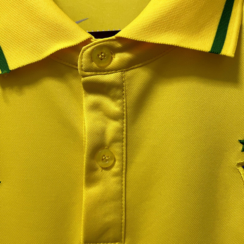 CAMISA BRASIL PRE JOGO POLO