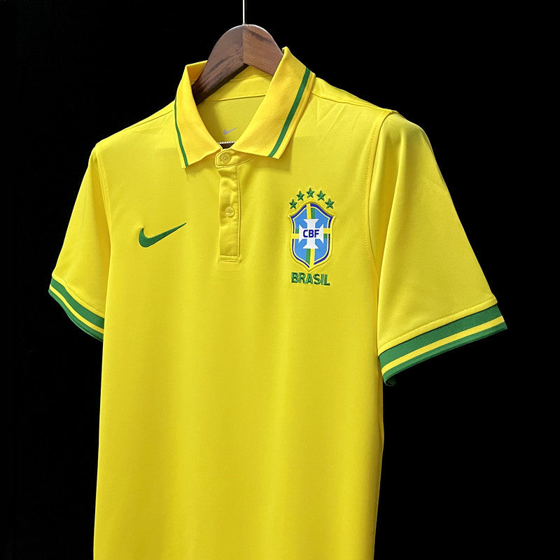 CAMISA BRASIL PRE JOGO POLO