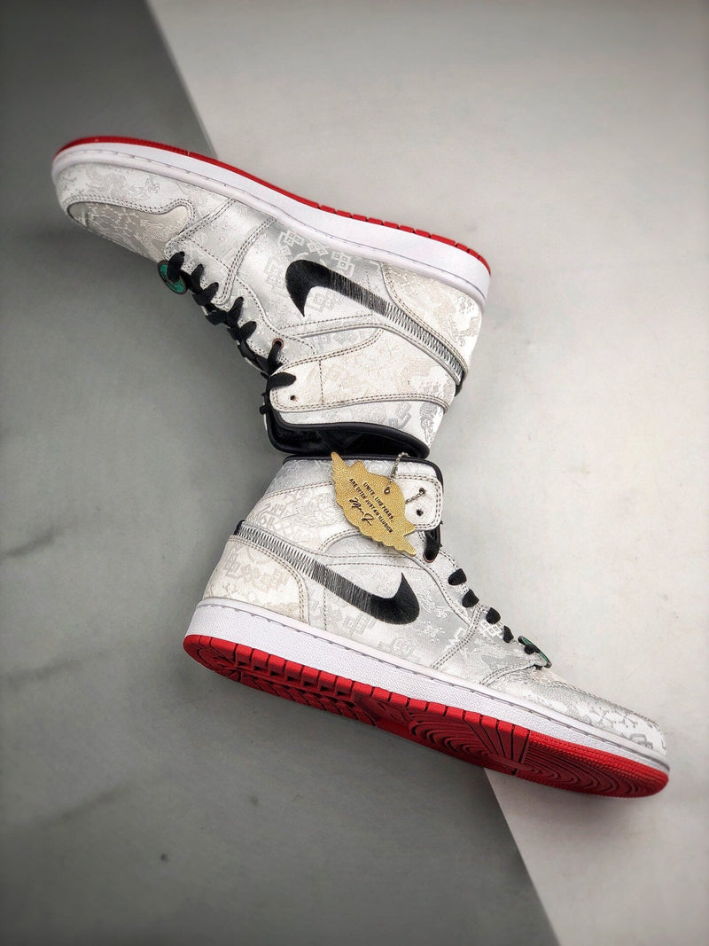 Tênis Edison Chen x Nike Air Jordan 1 Mid 'Fearless'