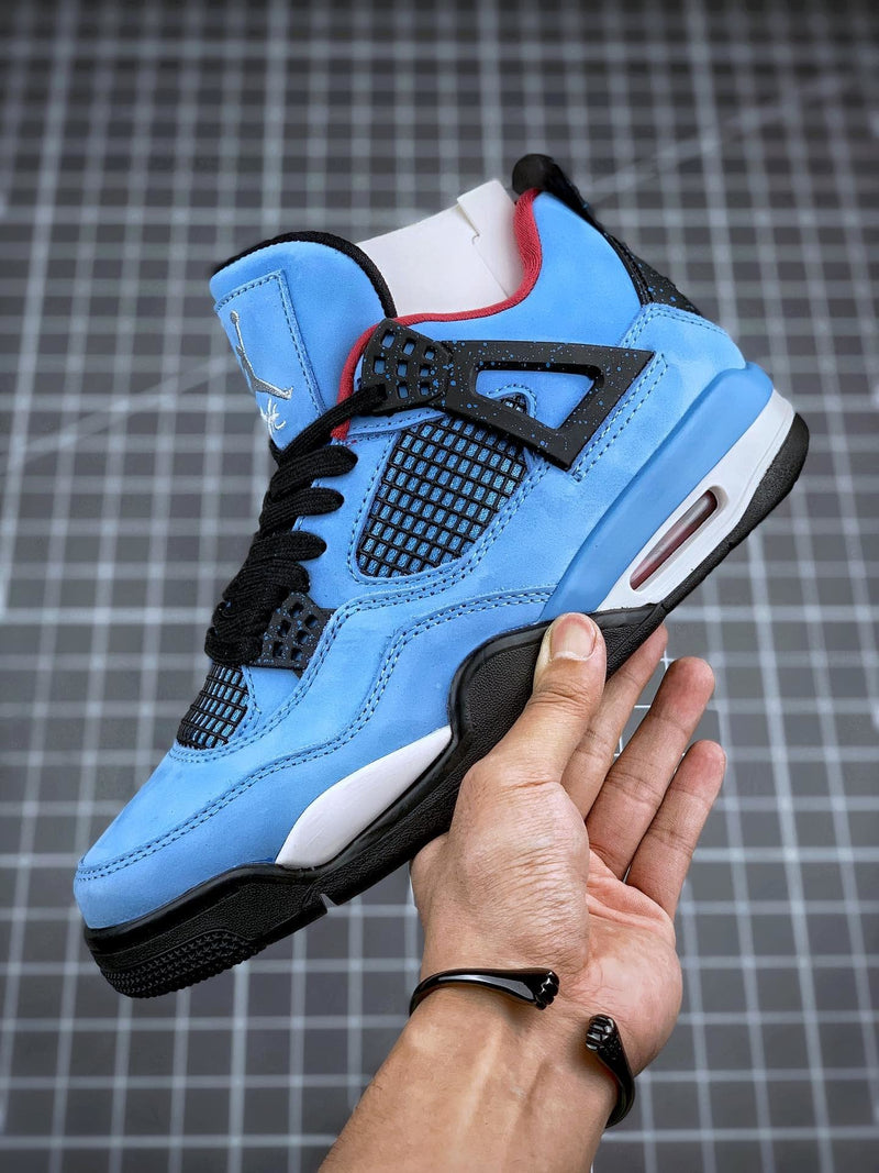 Tênis Travis Scott x Nike Air Jordan 4 'Cactus Jack'